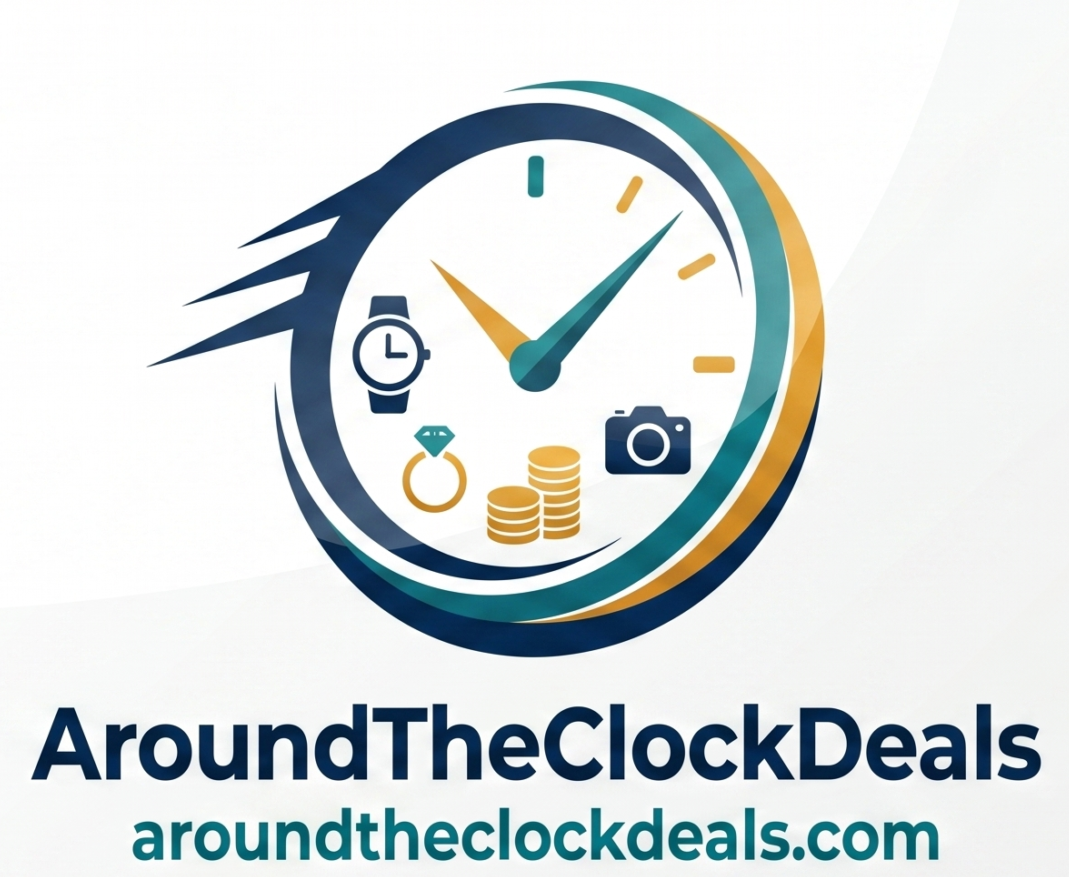 Around The Clock Deals logo linking to GrandpaRich446 eBay store.